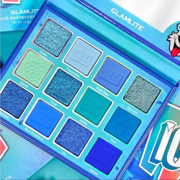 Glamlite x Icee Blue Raspberry Eyeshadow Palette - Picture 6 of 6